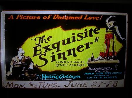 The Exquisite Sinner